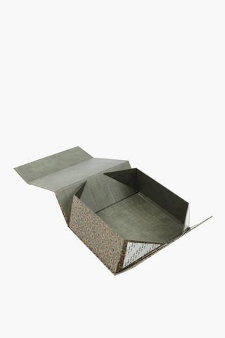 Rossland Magnetic Leopard Spot Storage Box Medium