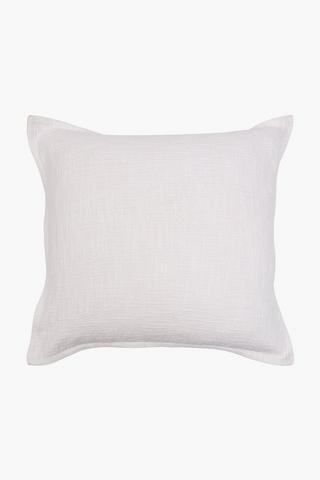 Cotton Slub Harvest Scatter Cushion, 60x60cm