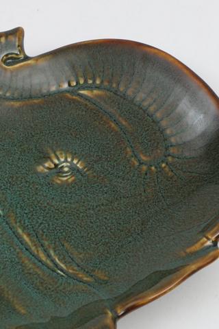 Elephant Trinket Dish, 19x20cm