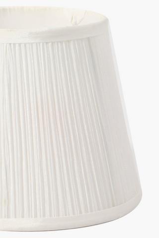 Pleated Drum Lampshade, 22x18cm