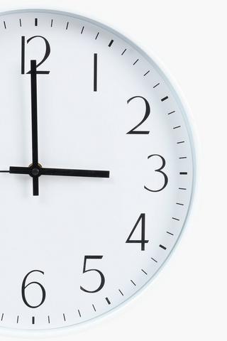 Quartz Basic Clock, 30cm