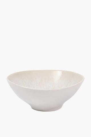 Snow Ceramic Dipping Bowl