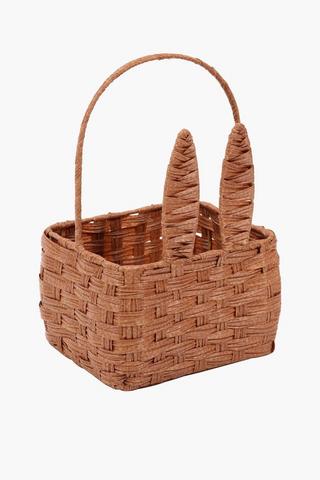Bunny Woven Basket