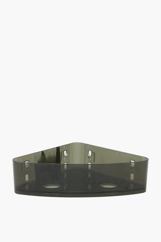 Acrylic Single Suction Corner Storage Caddy