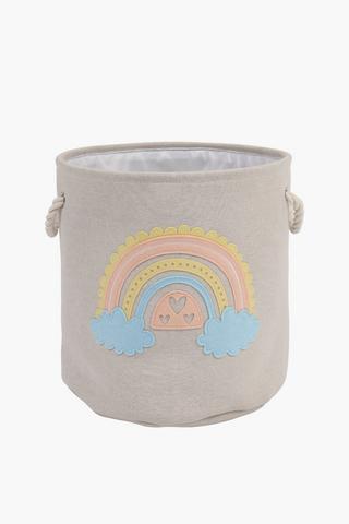 Eva Rainbow Laundry Basket