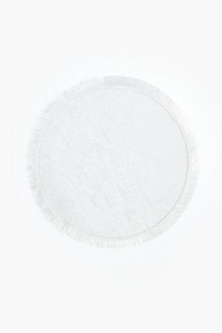 Round Tinsel Placemat