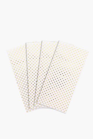 Dotted Foil Tissue Paper