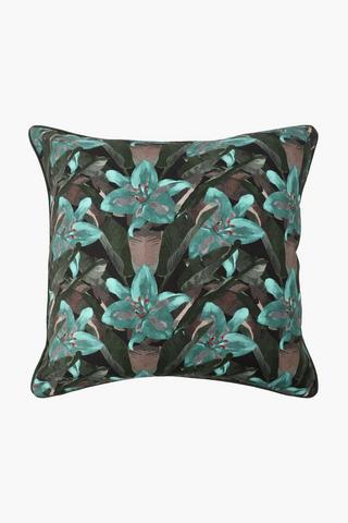 Premium Printed Cosima Floral U And G Feather Scatter Cushion, 60x60cm