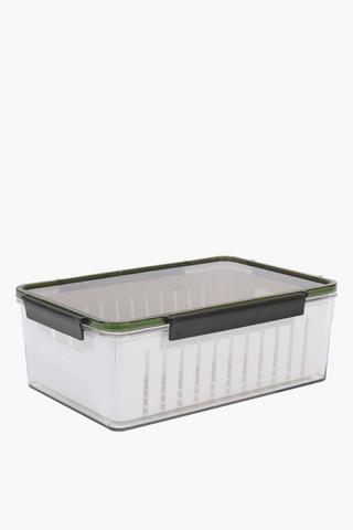 Plastic Fridge Storage Container, Large
