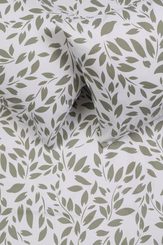 Winter Soft Touch Simpson Leaf Fitted Sheet