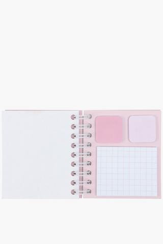 Spiral Book With Post It Selection