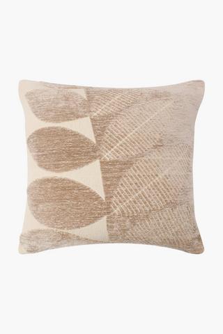 Premium Textured Chenille Bathurst Feather Scatter Cushion, 60x60cm