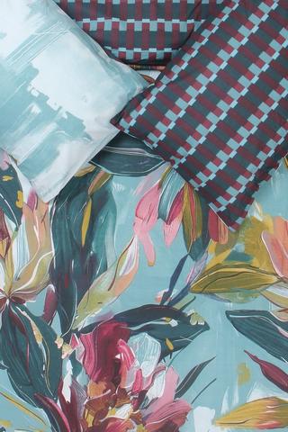 Polycotton Rosedale Floral Reversible Duvet Cover Set