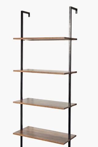 Wall Mounted Ladder Shelf