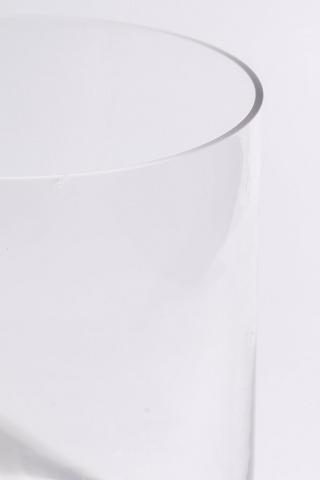 Glass Cylinder Vase, 20x24cm