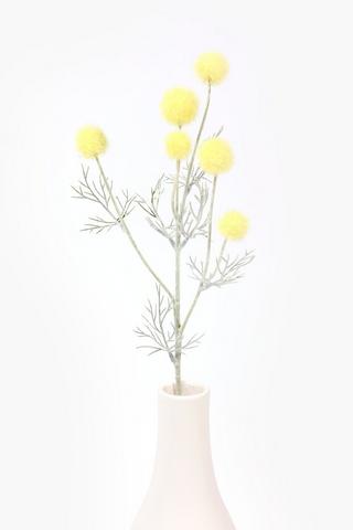 Billy Buttons Single Stem, 59cm