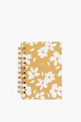 Cambridge Floral A6 Spiral Notebook