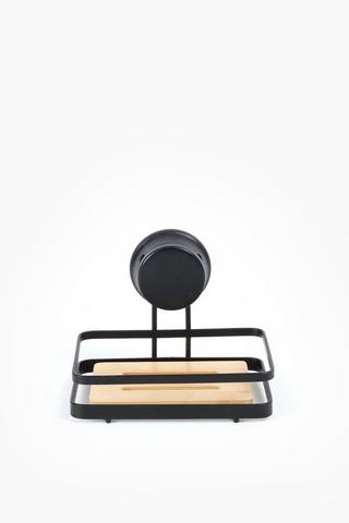 Bamboo Suction Soap Dish