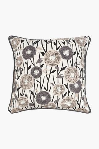 Premium U+g Printed Emma Floral Feather Scatter Cushion, 60x60cm