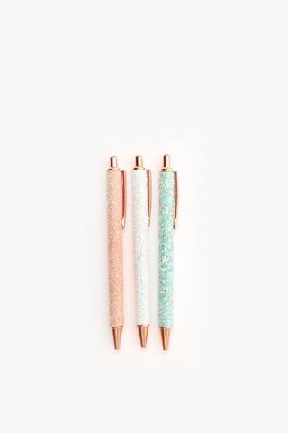 3 Pack Glitter Pens