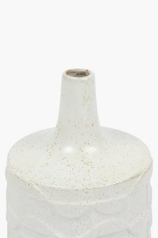 Artisan Embossed Bud Vase, 16x20cm