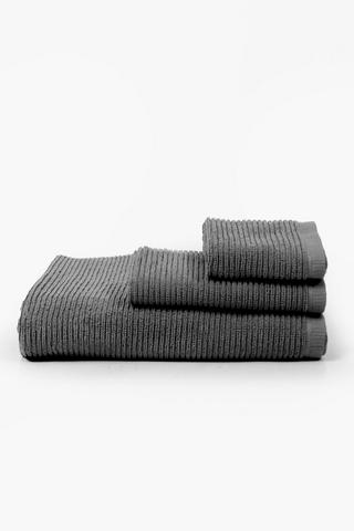 Dual Rib Cotton Face Cloth