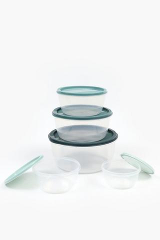 10 Piece Round Food Storage Set