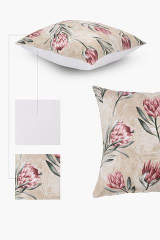 2 Pack Mcmurray Protea Scatter Cover, 45x45cm