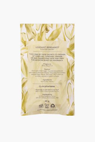 Verdant Bergamot Scented Sachet