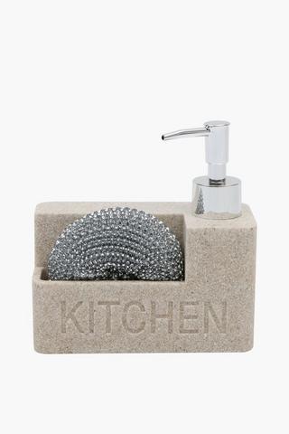 Resin Soap Dispenser Set