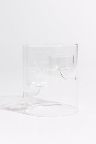 Twin Floating Tealight Holder, 10x12cm