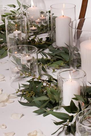 Twin Floating Tealight Holder, 10x12cm