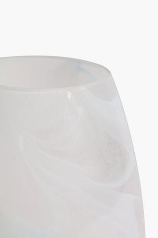 Mushroom Swirl Vase, 19x25cm