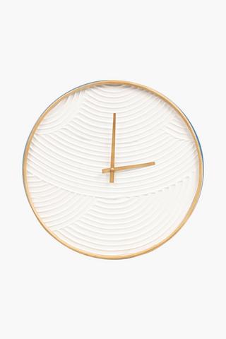 Ripple Effect Clock, 40cm