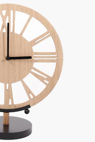 Roman Table Clock, 29x36cm