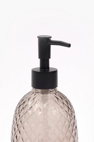 Cut Glass Soap Dispenser