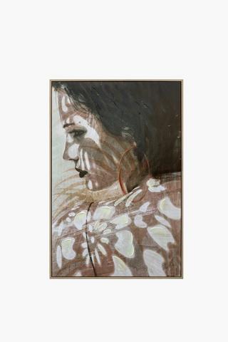 Framed Shadow Muse, 60x90cm