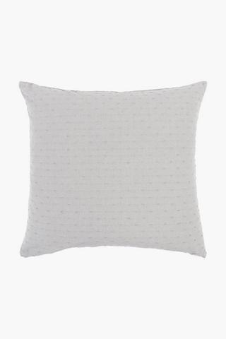 Premium Textured Piped Feather Scatter Cushion,