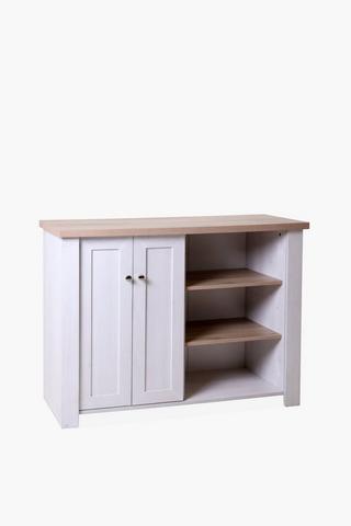 Wooden Top Sideboard