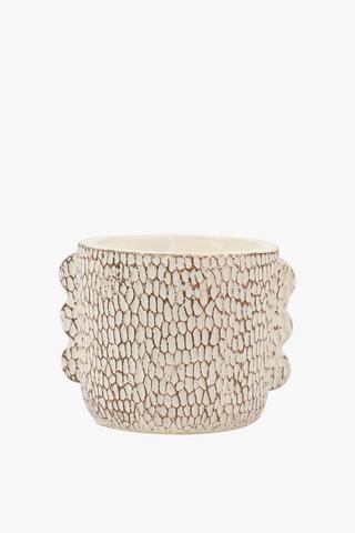 Textured Ceramic Candle, 250g