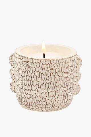 Textured Ceramic Candle, 250g