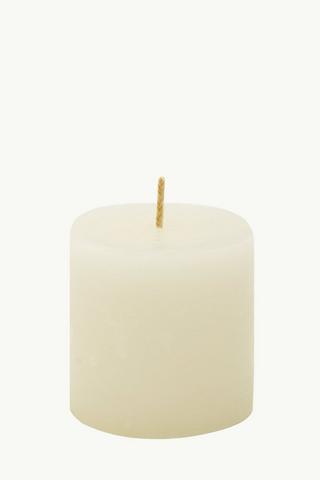 Magnolia Pillar Candle, 15x10cm