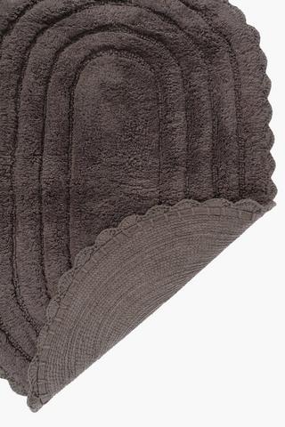 Cotton Oval Bath Mat, 50x80cm