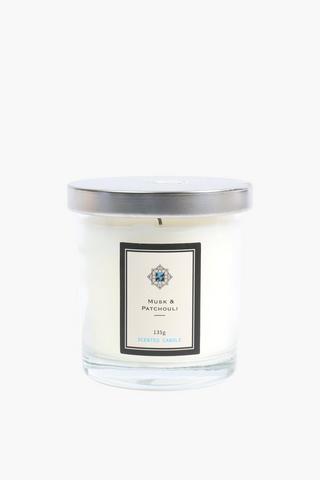 Musk And Patchouli Glass Candle, 570g