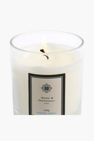 Musk And Patchouli Glass Candle, 570g
