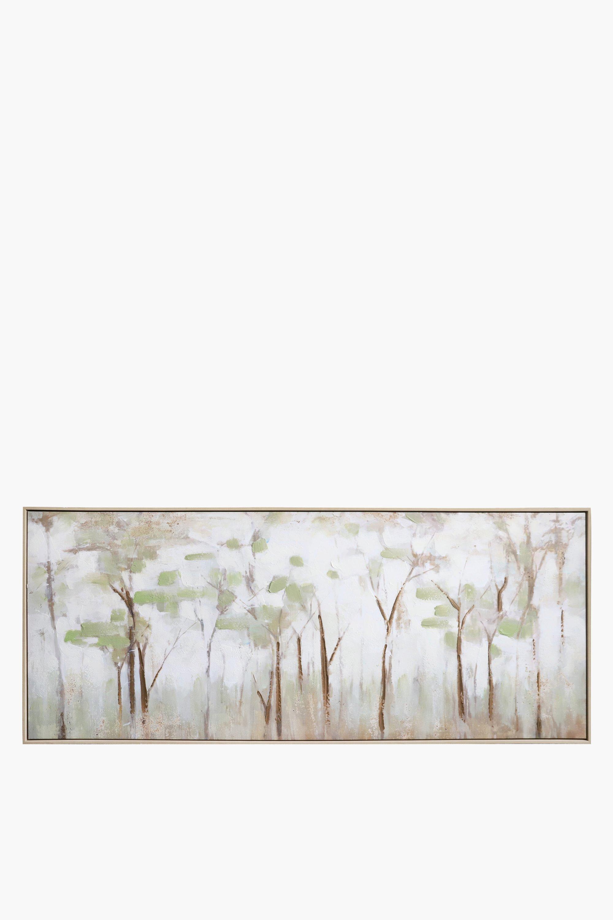 Framed Enchanted Trees, 70x170cm