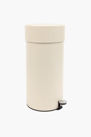 Oslo Metal Round Step Dustbin 30l