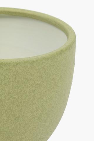 Speckle Footed Planter, 16x17cm