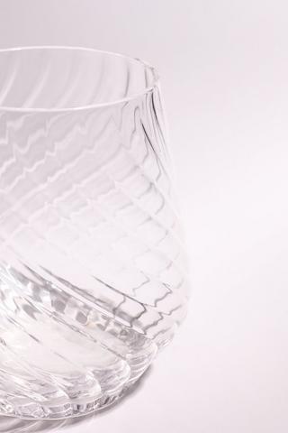 Aloe Ripple Whiskey Glass