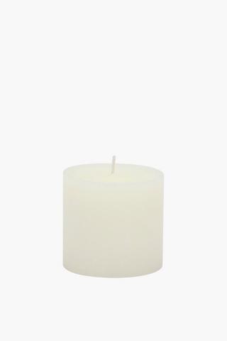 Magnolia Pillar Candle, 7x7.5cm